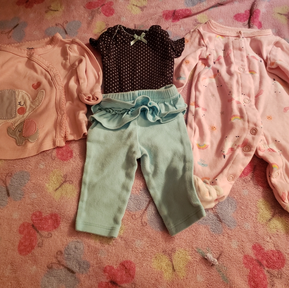 Preemie baby girl clothes